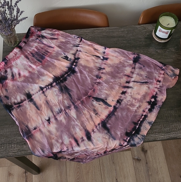 Young Fabulous & Broke Dresses & Skirts - Young Fabulous & Broke Tie Dye Skirt Boho